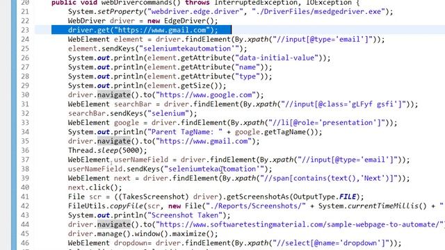 Selenium Web Driver Commands || Web Driver Commands in Selenium || Automation testing Selenium смотреть онлайн