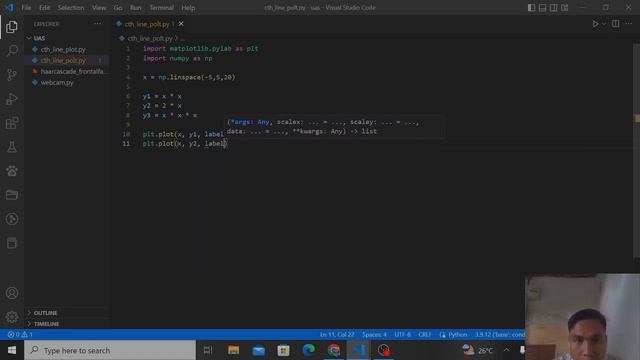 membuat grafik histogram dengan module matplotlib python смотреть онлайн