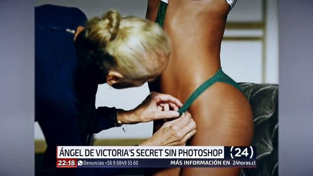 Ángel de Victoria's Secret posa sin photoshop | 24 Horas TVN Chile смотреть онлайн
