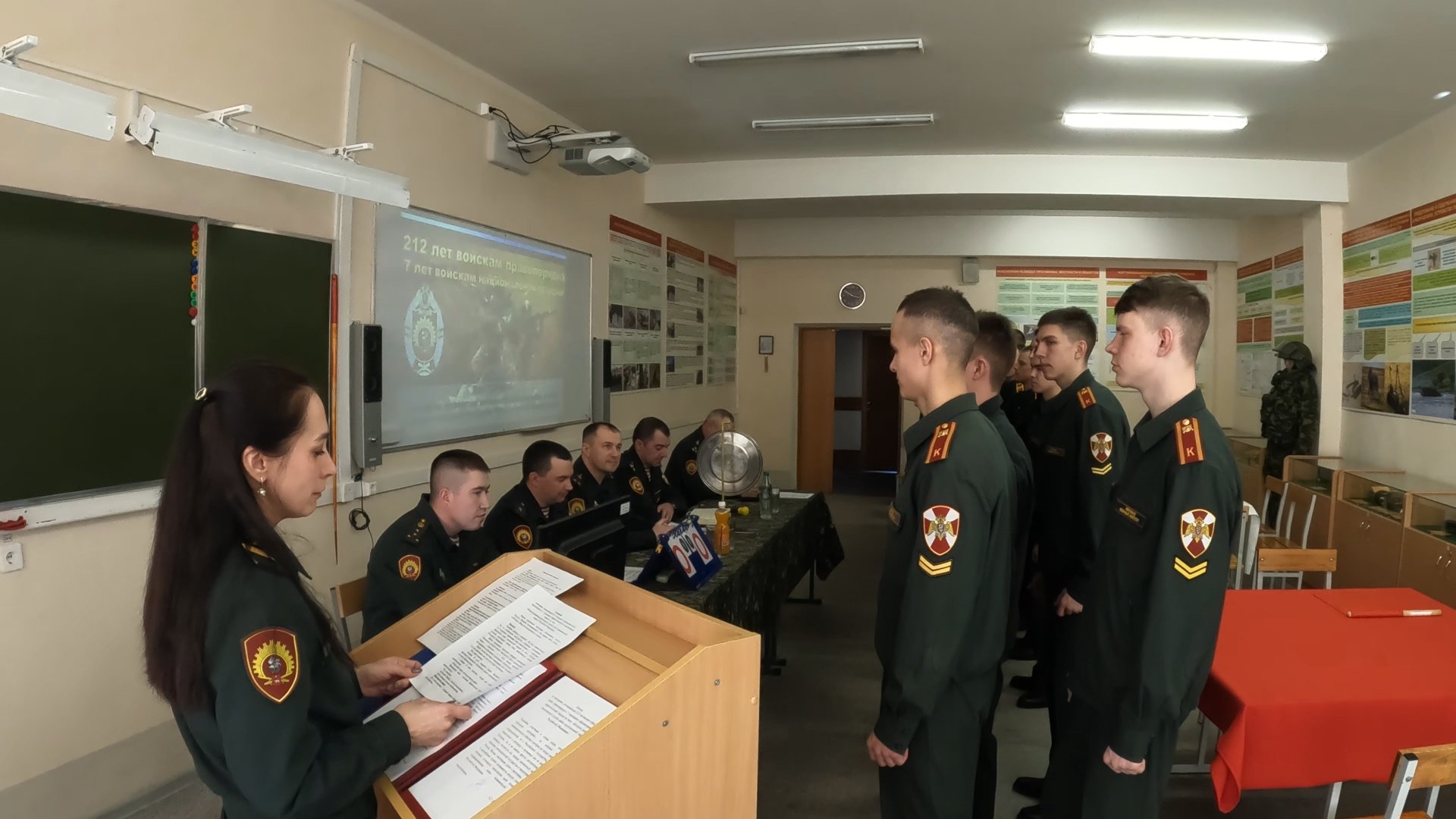 Викторина на факультете инженерного обеспечения ПВИ ВНГ РФ