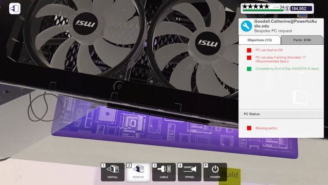 Super Clean Black & Gold Themed PC Build!! | PC Building Simulator | EP291 смотреть онлайн