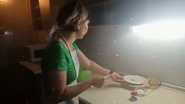 Приготовление салата 