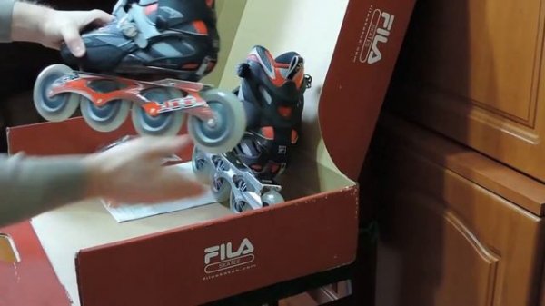 Роликовые коньки FILA FM 100 Men. Обзор. Roller skates FILA FM 100 Men. Overview.