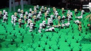 Building Star Wars BATTLES in LEGO...