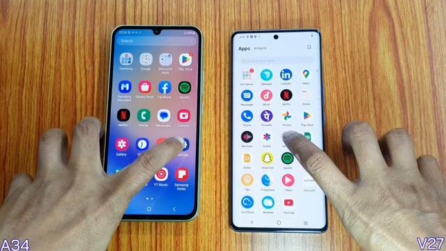 Samsung Galaxy A34 vs ViVo V27 Speed Test || Dimensity 7200 vs Dimensity 1080 || AnTuTu Benchmark смотреть онлайн