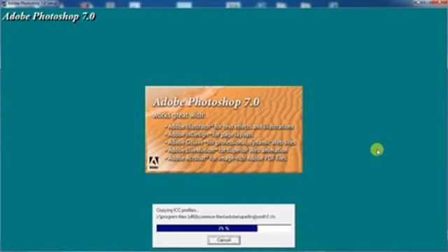 How To Instal Photoshop 7.0 Step to step, कैसे करें इंस्टाल फोटोशोप 7.0 स्टेप स्टेप смотреть онлайн