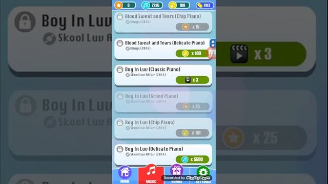 Trying Magic Tiles BTS(Read description) смотреть онлайн