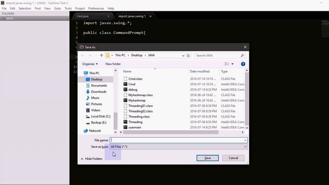 running java using sublime text and command line in windows смотреть онлайн