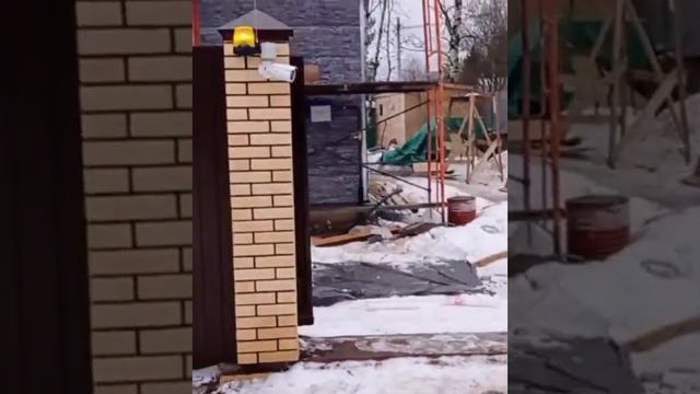 Откатные ворота и забор из профлиста под ключ смотреть онлайн