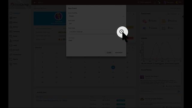 Calendar Add Event - OneChimp | Real Estate Transactions смотреть онлайн