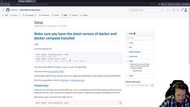 Stable Diffusion in Docker | Open Source AI Image Generation Self-Hosted смотреть онлайн