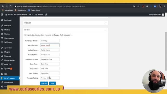 Rich Snippets (español) ¿cómo usar Wordpress Plugin? смотреть онлайн
