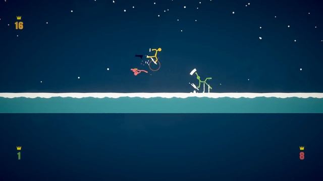 Как надо играть в Stick Fight:The Game Гайд от Джеральда смотреть онлайн