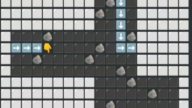 AoC [2022 Day 22 (Part 1)] [python] example visualization with emojis смотреть онлайн