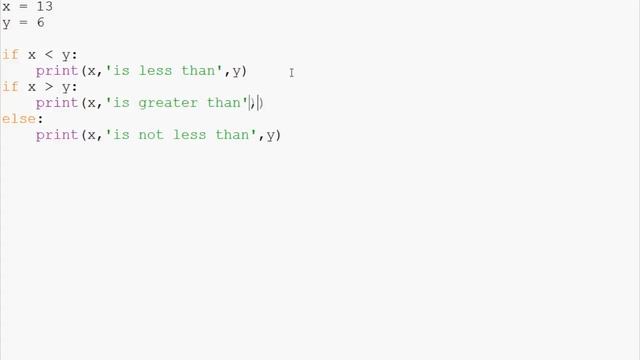 if else statements in python 3 part-8 смотреть онлайн