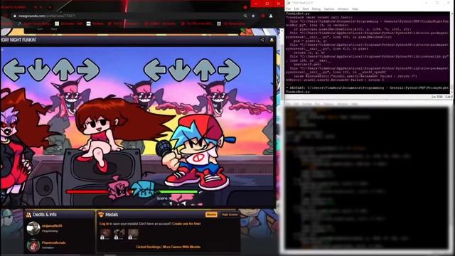 Friday Night Funkin' - Python Bot смотреть онлайн