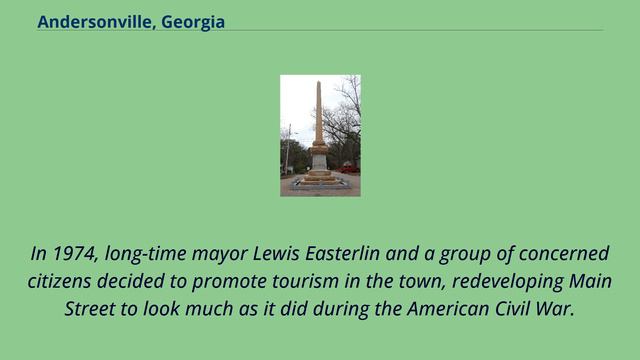 Andersonville, Georgia смотреть онлайн