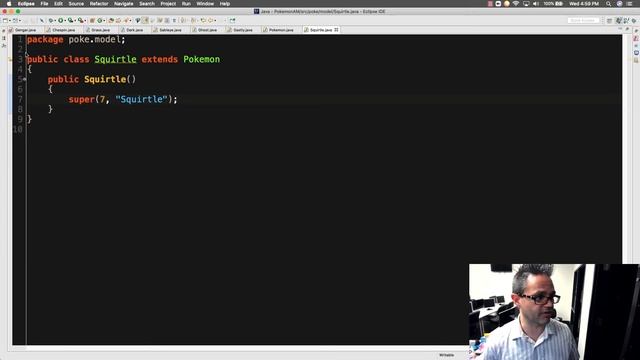 Java Inheritance: sub class смотреть онлайн