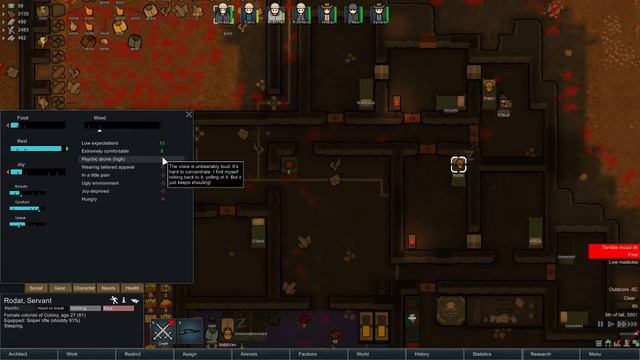 Let's Play RimWorld | Alpha 13 on EXTREME | Part 23 | Attack on the psychic ship! смотреть онлайн