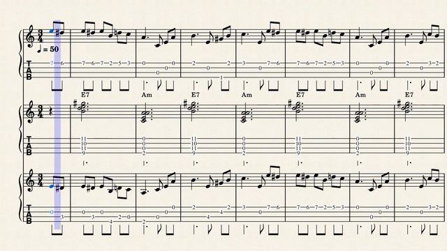 Für Elise, WoO 59 – Ludwig van Beethoven _Ukulele solo+uke chords смотреть онлайн