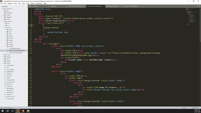 #114- Student - Exam Result Print in Laravel 10 | School Management System in Laravel 10 смотреть онлайн