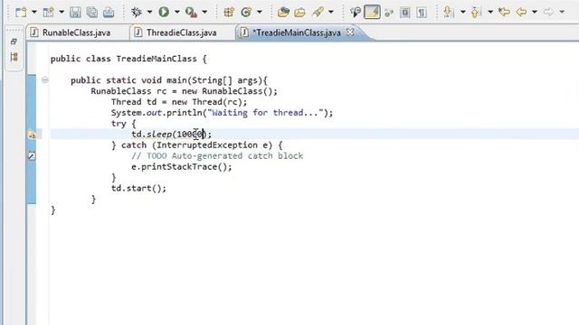 Java programming part 54 Threads 2: Delay Puting a Thread to Sleep смотреть онлайн