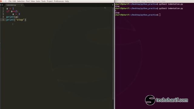 Bangla Python Tutorial - 02.02 - Indentation смотреть онлайн