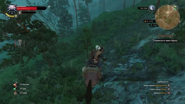 ЗАМОК КРОВАВОГО БАРОНА ► Прохождение "Ведьмак 3: Дикая Охота" #14 смотреть онлайн