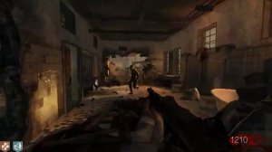 Первый забег. В Call of Duty: Black Ops, зомби-режим. Verrückt. Без звука.