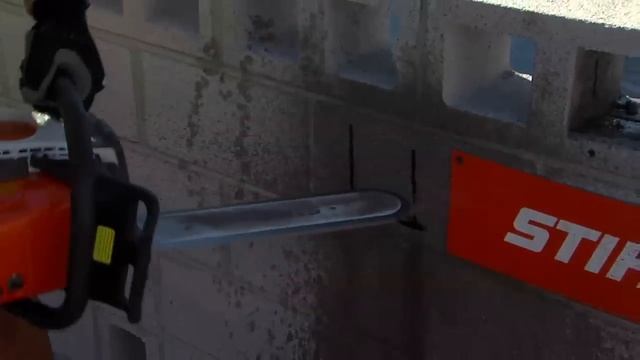 A STIHL GS 461 ROCK BOSS CONCRETE CUTTER DEMONSTRATION смотреть онлайн