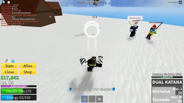 ROBLOX-BLOX FRUITS (part 2) YETI BOSS! смотреть онлайн