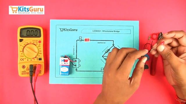 Wheatstone Bridge Representation in Hindi | Kitsguru | Class 12 Science Project | DIY Kit смотреть онлайн