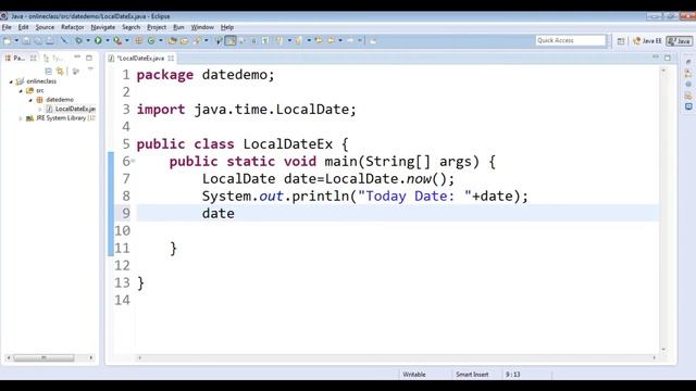 LocalDate Class in Java | What is LocalDate NOW () in Java | How do I create a LocalDate in Java смотреть онлайн