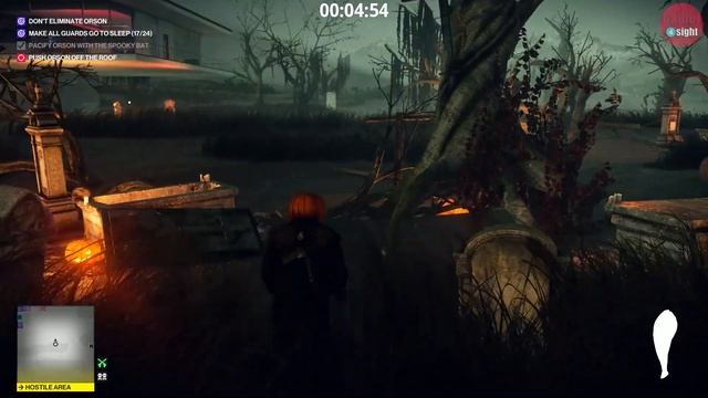 SPOOKY Halloween Escalation HITMAN 2 | The Mills Reverie | Walkthrough смотреть онлайн