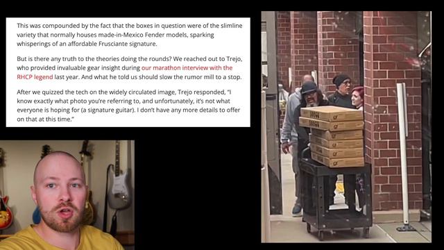 The TRUTH About The John Frusciante Signature Fender Strat Rumours... Or Is It? смотреть онлайн