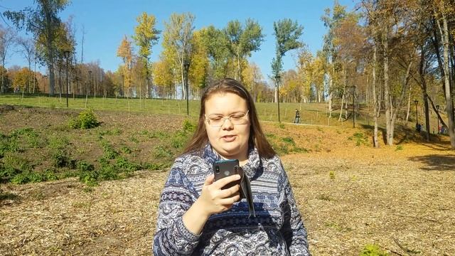 1771, Орловская поэтесса Людмила Успенская читает стихи в парке Победы, 09.10.2021, город Орёл смотреть онлайн