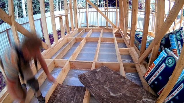 Строительство каркасного дома/Утепление пола/Построй Свой Дом смотреть онлайн