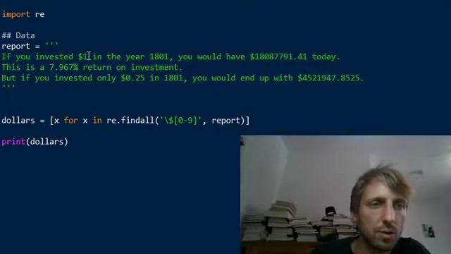 Python One-Liners | Regex | Regex to Match Dollar Amounts with Optional Cents смотреть онлайн