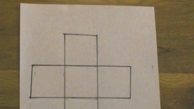 How to make a cube out of a sheet of paper смотреть онлайн