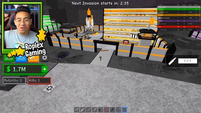 SECRET BASE ON THE MOON (Roblox Space Tycoon) смотреть онлайн