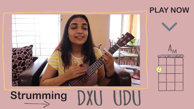 O Mere Dil Ke Chain Playalong Ukulele Tutorial | Sayali Tank смотреть онлайн