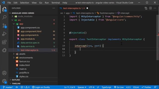 Angular Video Series Part 23 || HTTP interceptors смотреть онлайн
