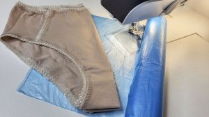 Как за несколько минут сшить высокие трусы на большой размер