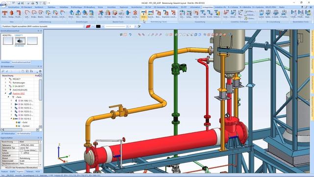 HiCAD 2019 | SP2: Der Gefälle Editor in der Rohrleitungsplanung смотреть онлайн