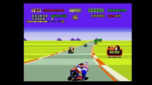 Highlight: Super Hang-On (Beginner) - Sega Megadrive (Genesis) PB 3m20s смотреть онлайн