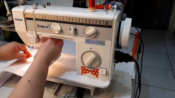 ?BROTHER PRESTIGE 30 /Puntadas decorativas.