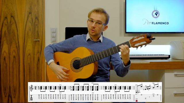 Soleares Flamenco Guitar Lesson for Beginners with Tabs - EASY Flamenco Guitar Tutorial смотреть онлайн
