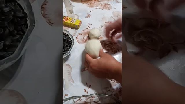 Соленое тесто. Тұзды қамырдан кірпі жасаймыз  .