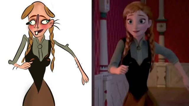 do you want to build a snowman drawing meme - from (frozen) sing-along - frozen disney cartoon meme смотреть онлайн