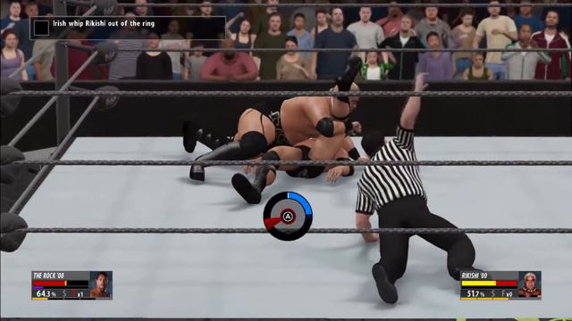 WWE 2K16 Rock vs Rikishi смотреть онлайн